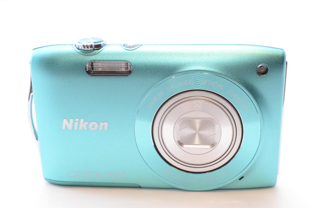 Nikon COOLPIX S3300 ミントグリーン コンパクトデジタルカメラ
