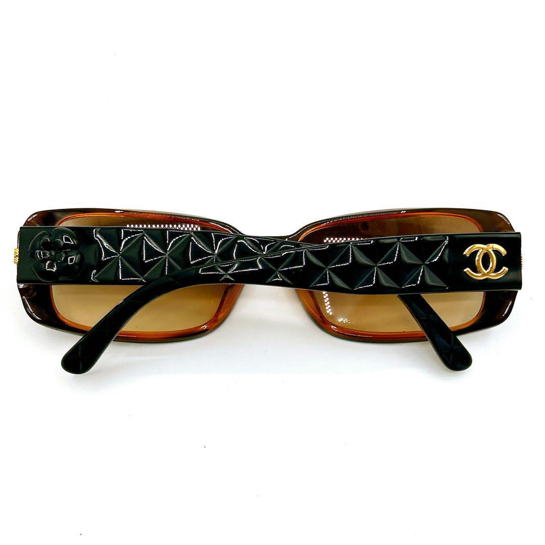 美品 シャネル CHANEL ココマーク カメリア サングラス 5111 美品 シャネル CHANEL ココマーク カメリア サングラス 5111