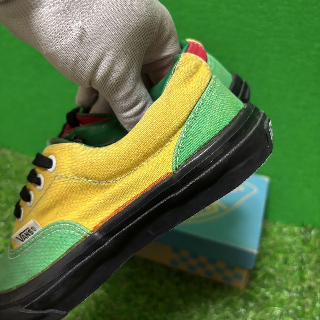 希少‼️ 80's VANS ERA USA製 ラスタカラー 23.5cm