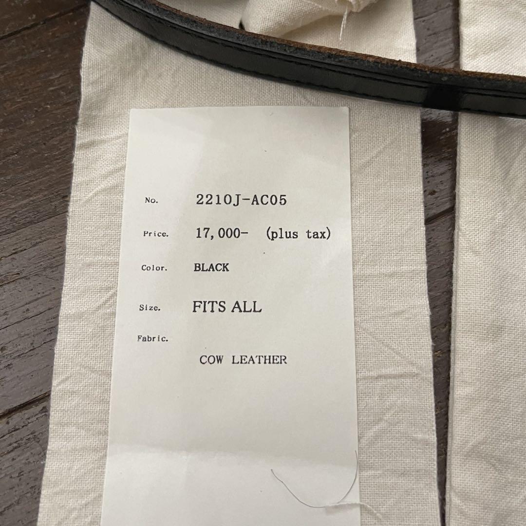 OLD JOE (オールドジョー) SNAKE BELT FREE SIZE