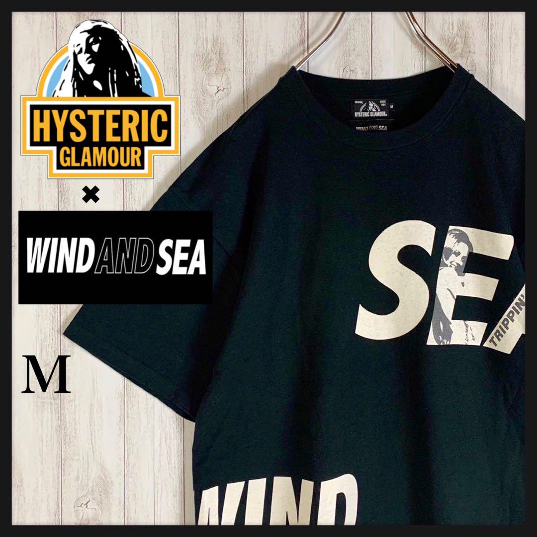 ブラック購入先即完売品！WIND AND SEA×Hysteric Glamor