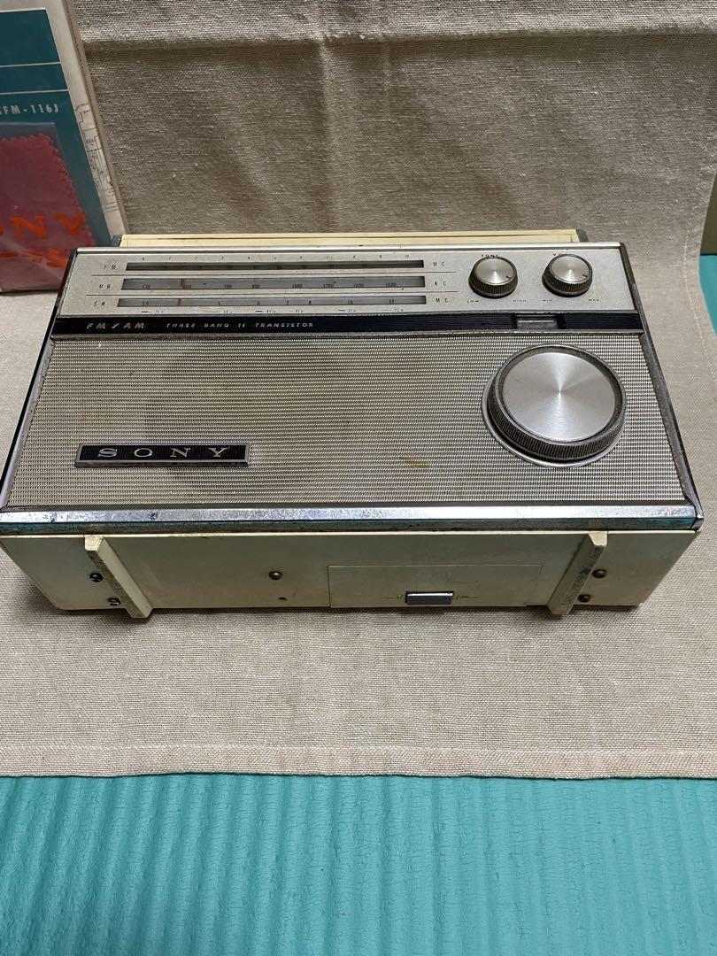 SONY 昭和39年販売　トランジスタラジオ　TFM116J