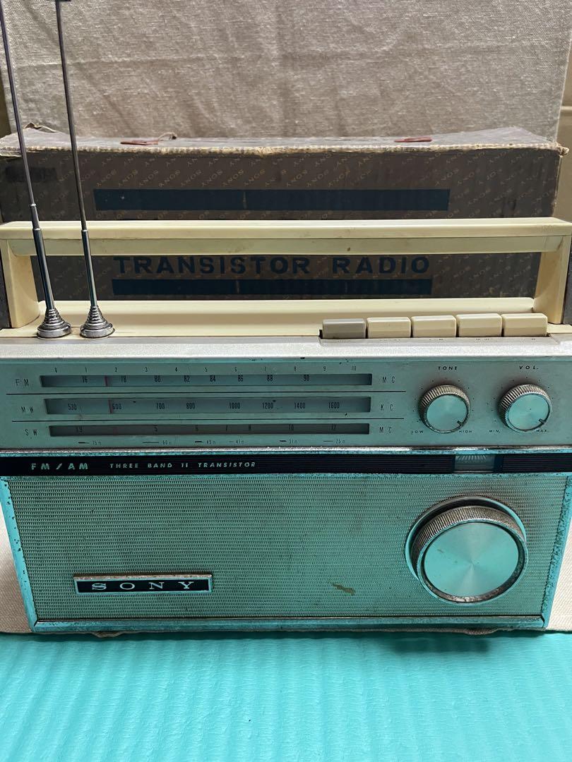 SONY 昭和39年販売　トランジスタラジオ　TFM116J