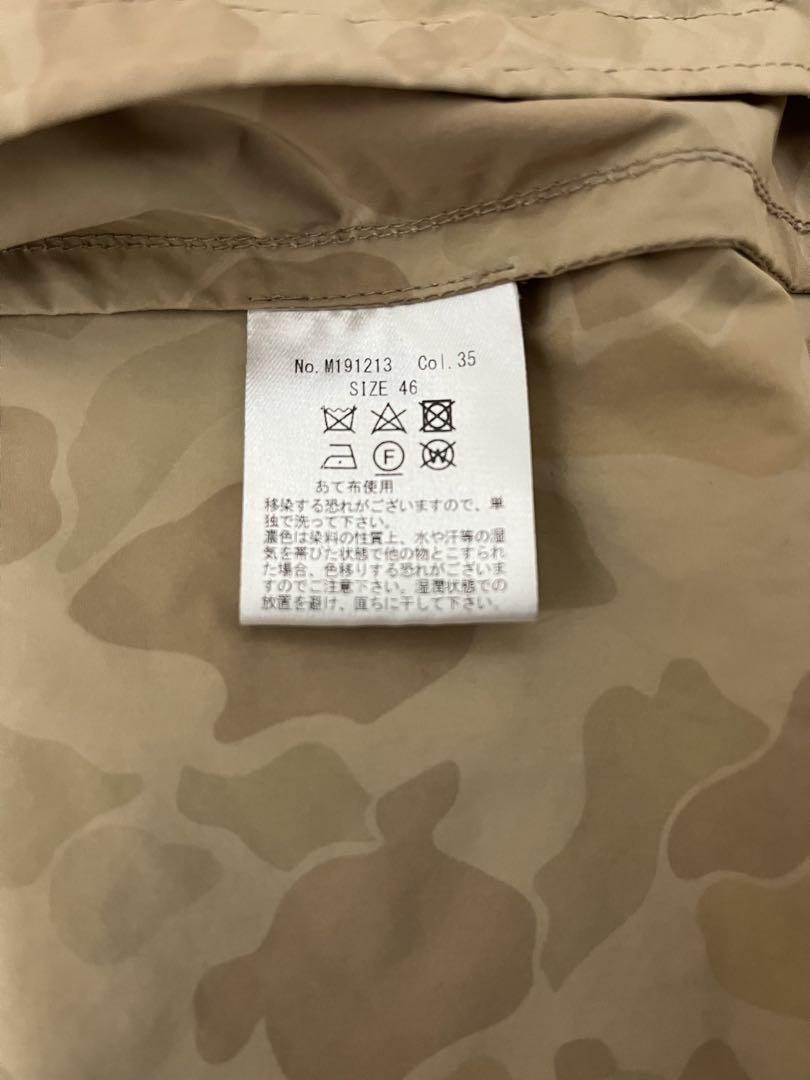 新品・タグ付【M.I.D.Aミダ】カモフラ ナイロンジャケット・ミリタリー　M