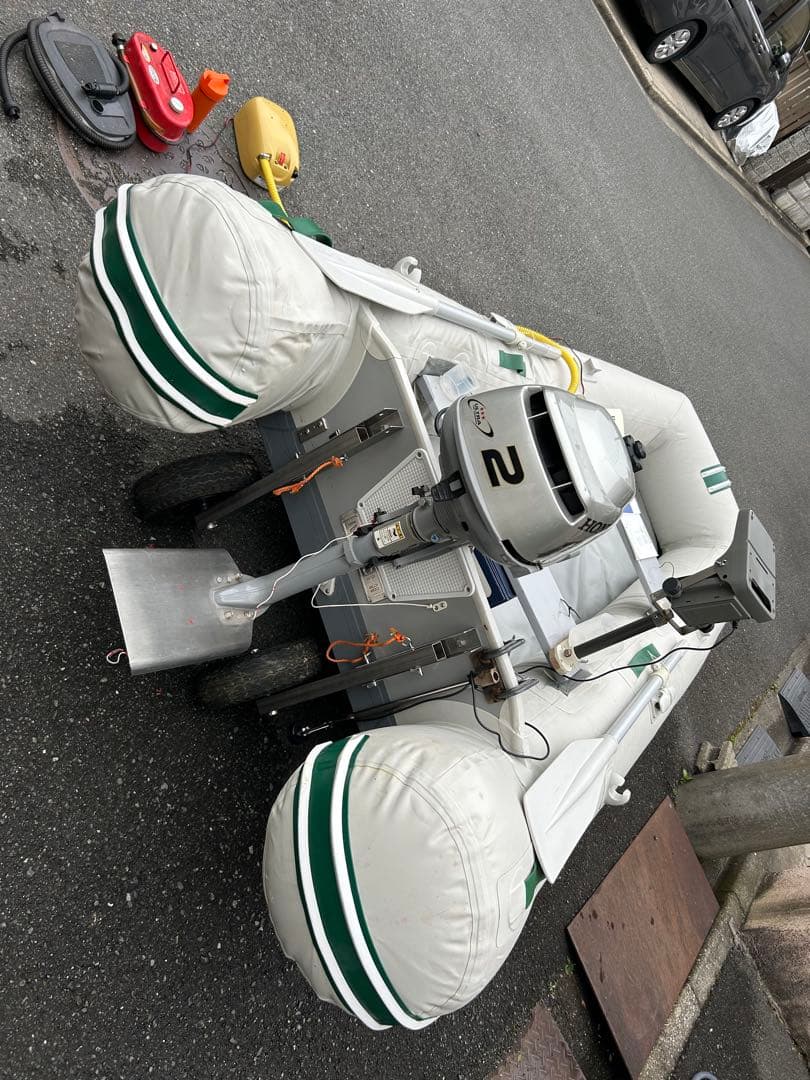 2馬力 JOYCRAFTゴムボート