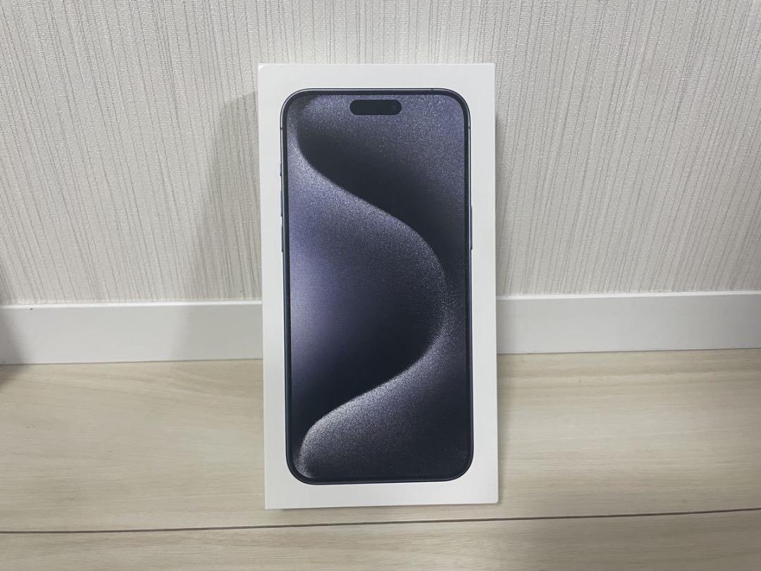 iPhone 15 Pro Max ブルーチタニウム 512GB