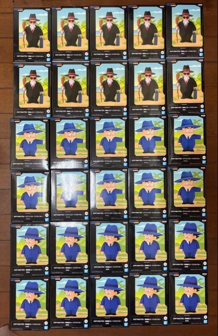 ドラゴンボール SOFVIMATES フィギュア 孫悟空　クリリン　亀仙人