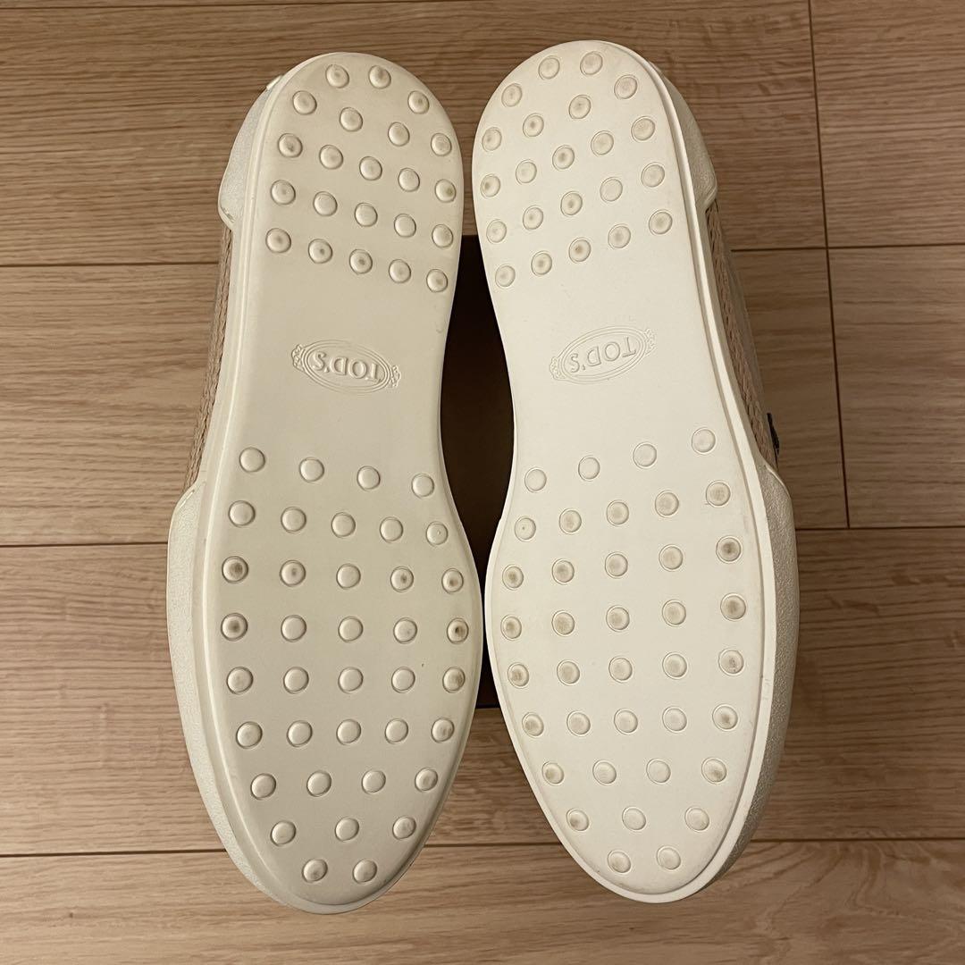 TOD’S トッズ シューズ ローファー グレー サイズ7