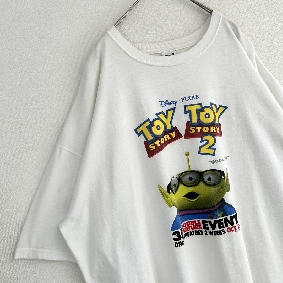【超絶希少】ディズニー　Tシャツ　トイストーリー2　リトルグリーンメン　3XL