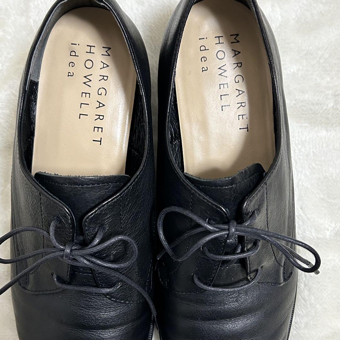 美品★MARGARETHOWELLidea ストレートチップレースアップシューズ