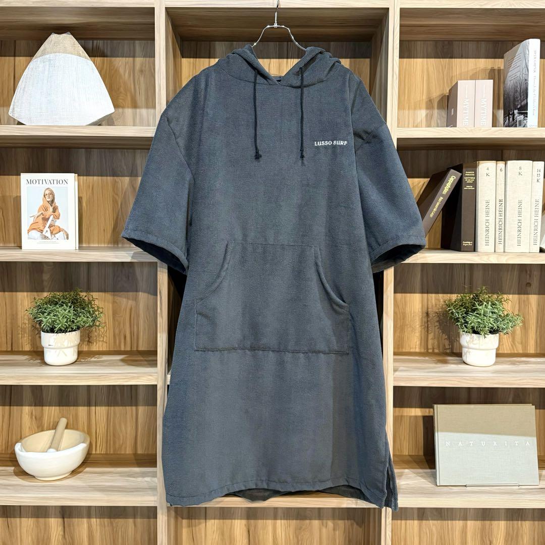 正規品☆LUSSO SURF お着替えポンチョ　グレー⭐︎ロンハーマン
