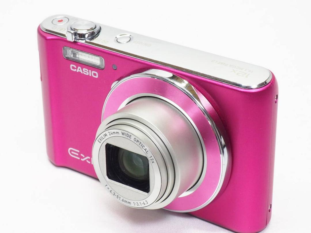 □美品□ CASIO EXILIM EX-ZS190 ピンク 《 手振れ補正 - メルカリ