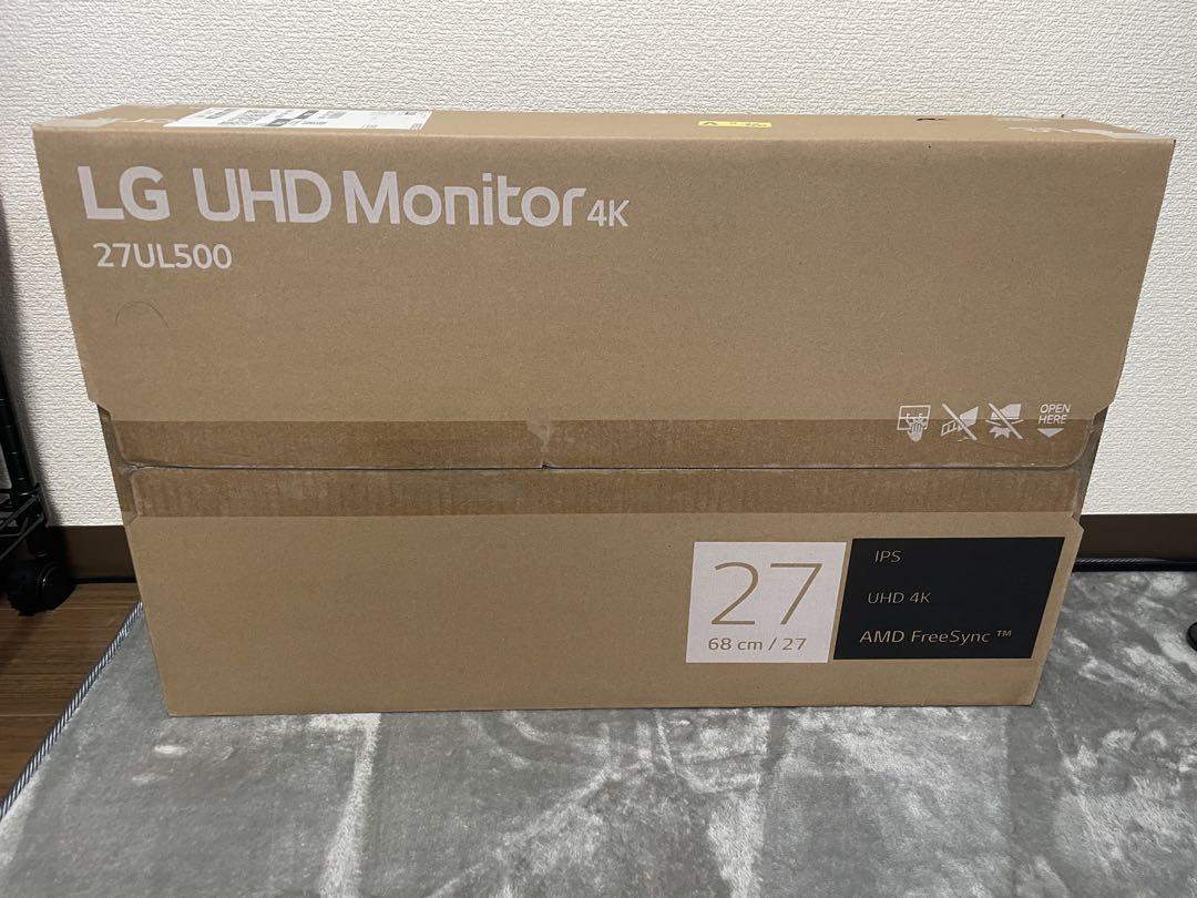 4K LG モニター ディスプレイ 27UL500-W 27インチ