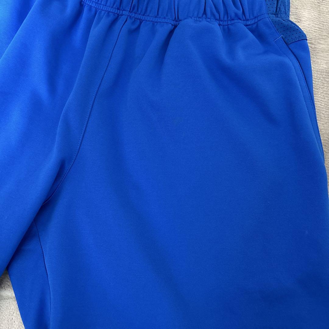 ヨネックス　バドミントン　ニットハーフパンツ　青