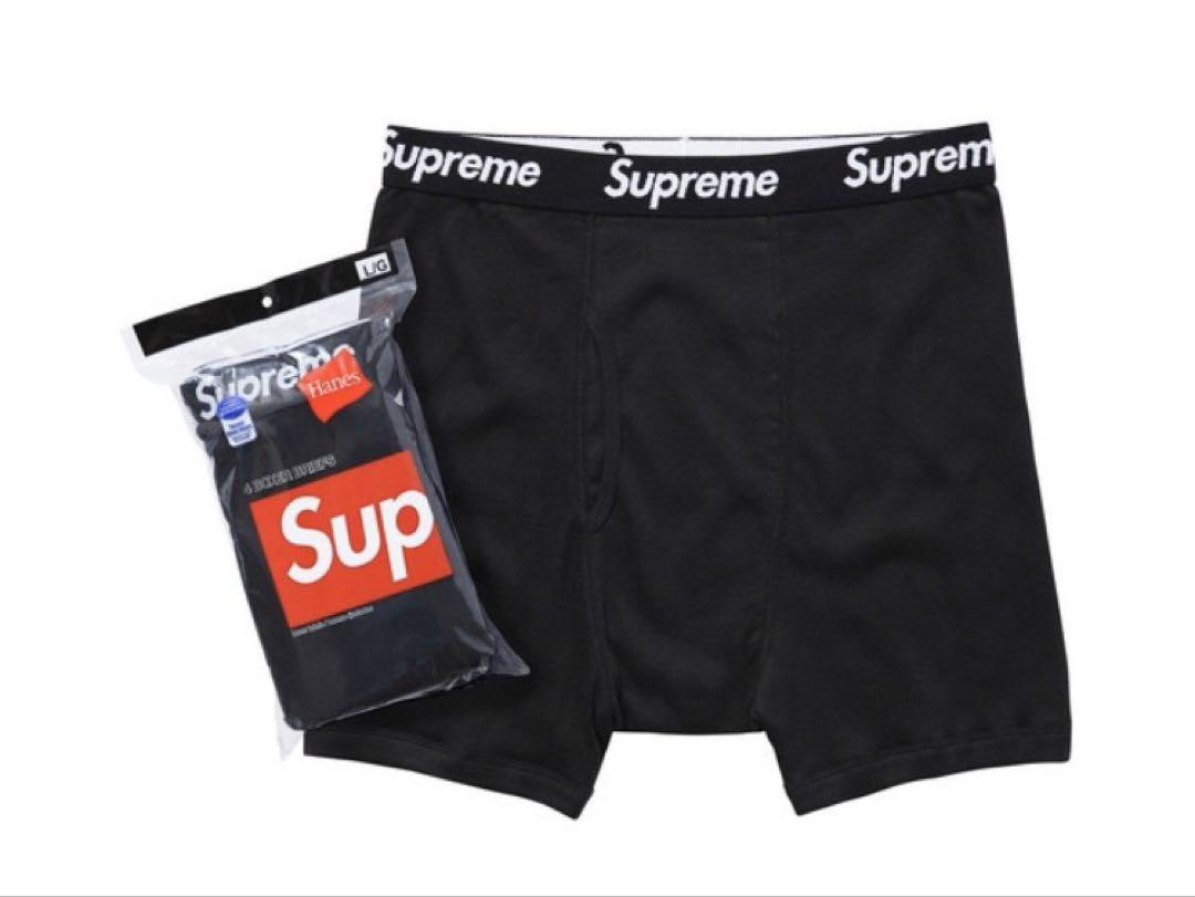 supreme シュプリーム　安売り ボクサーブリーフ M黒2枚