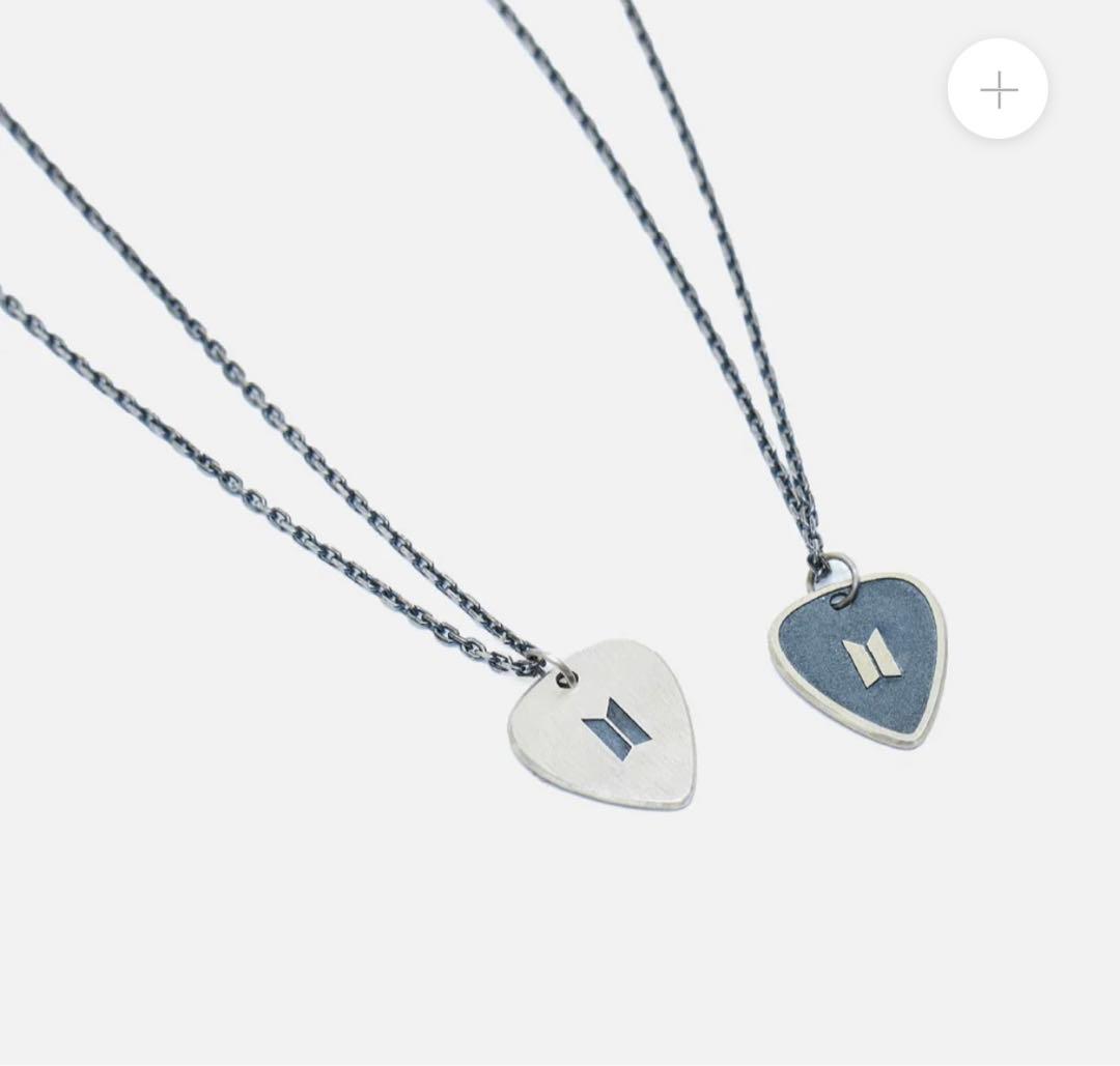 最安値挑戦! BTS ブラック ギターピックネックレス ARTISTmade ユンギ