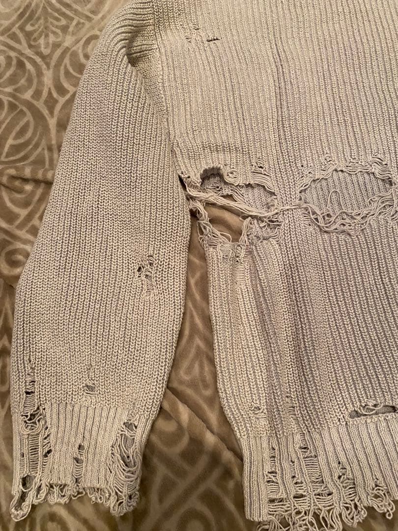 Maison MIHARA YASUHIRO 24ss ダメージ ニット Maison MIHARA YASUHIRO 24ss ダメージ ニット