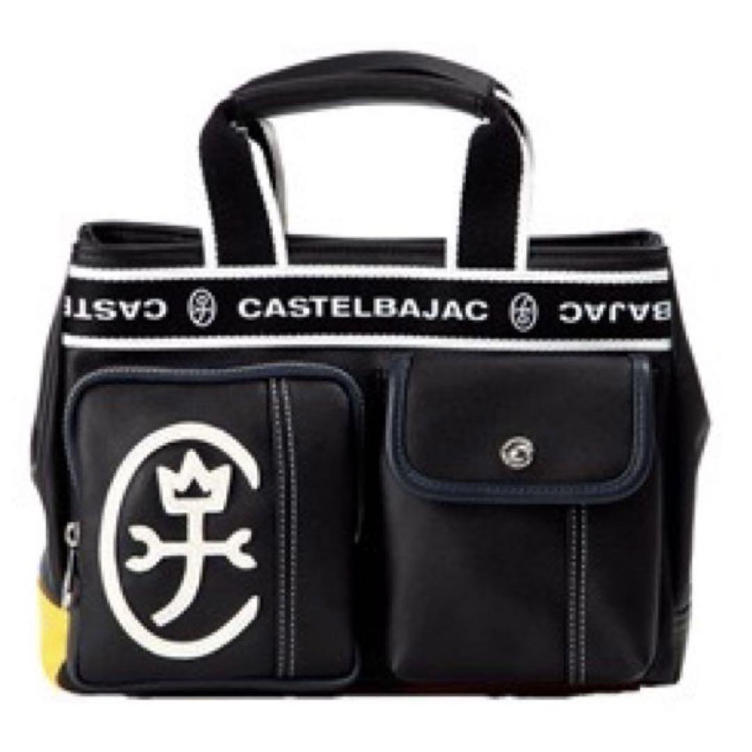 【美品】CASTELBAJAC ミニトートバッグ　ドミネ　黒