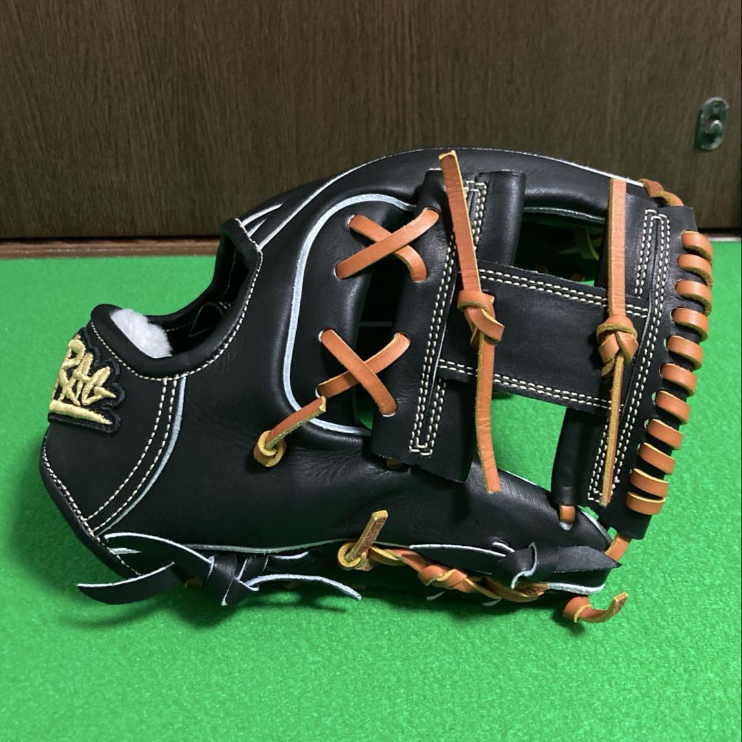 ‼️美品‼️ラグデリオン 硬式用 内野手グローブ WED-02GL ブラック/タン 美品‼️ラグデリオン 硬式用 内野手グローブ WED-02GL ブラック/タン