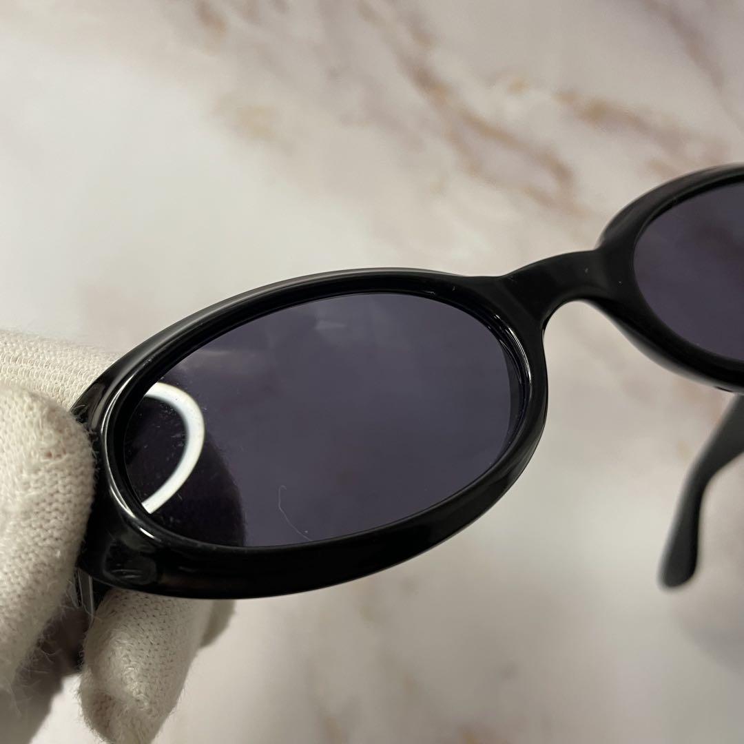 GUCCI グッチ オーバル メタルロゴ ヴィンテージ サングラス