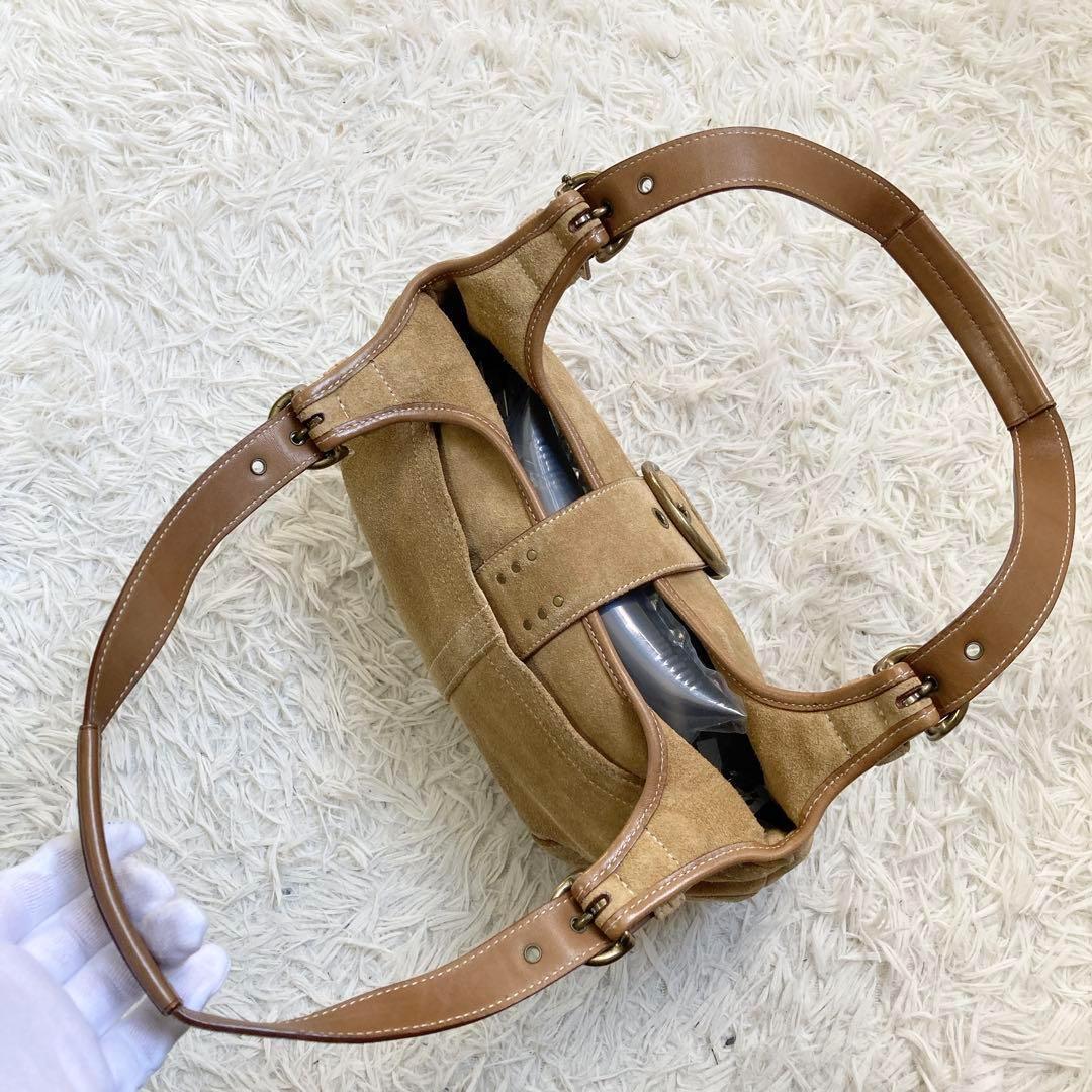 vintage coach old soho Suede アクセサリーポーチ vintage coach old soho Suede アクセサリーポーチ