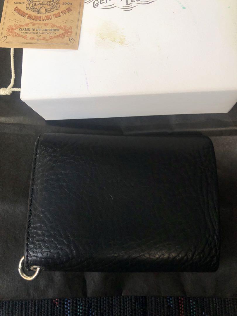 小物 CALEE SILVER STAR CONCHO LEATHER WALLET