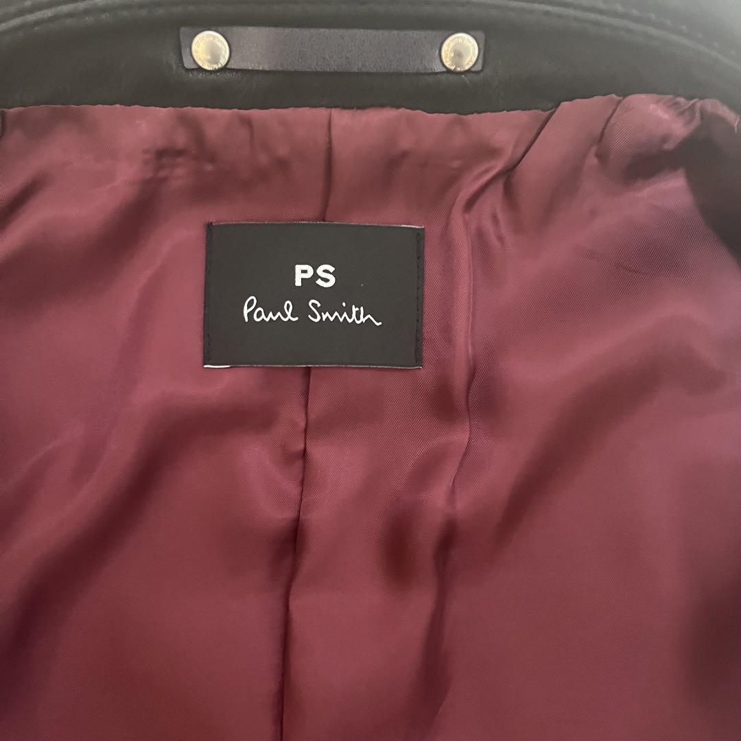 【美品】PS ポールスミス ダブル ライダースジャケットLサイズ