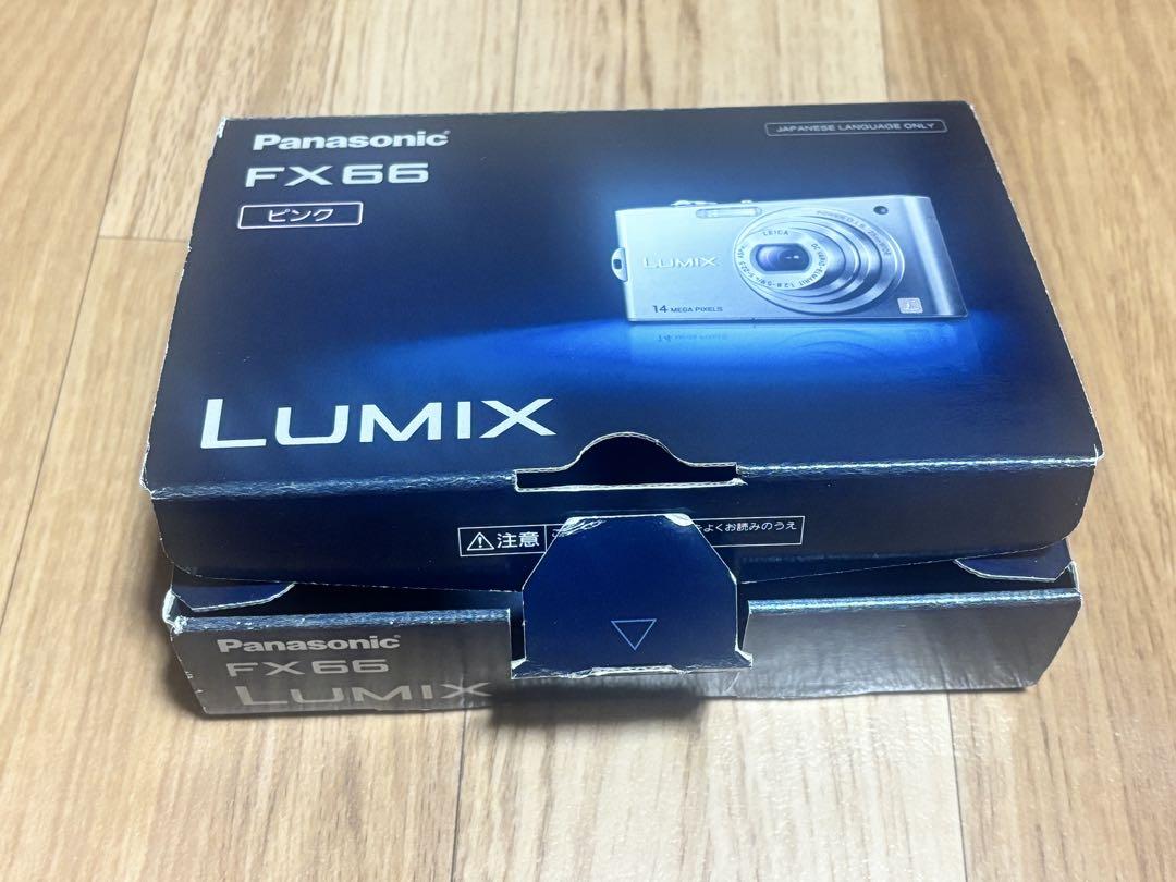 パナソニック デジタルカメラ LUMIX ルミックス DMC-FX66ピンク