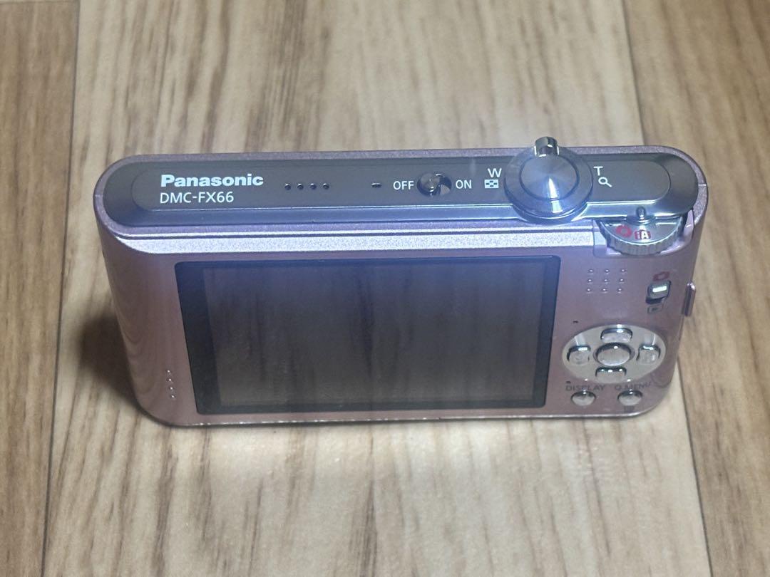 パナソニック デジタルカメラ LUMIX ルミックス DMC-FX66ピンク