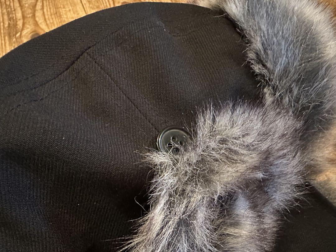 NEWERA TRAPPER REAR LOGO フライトキャップ