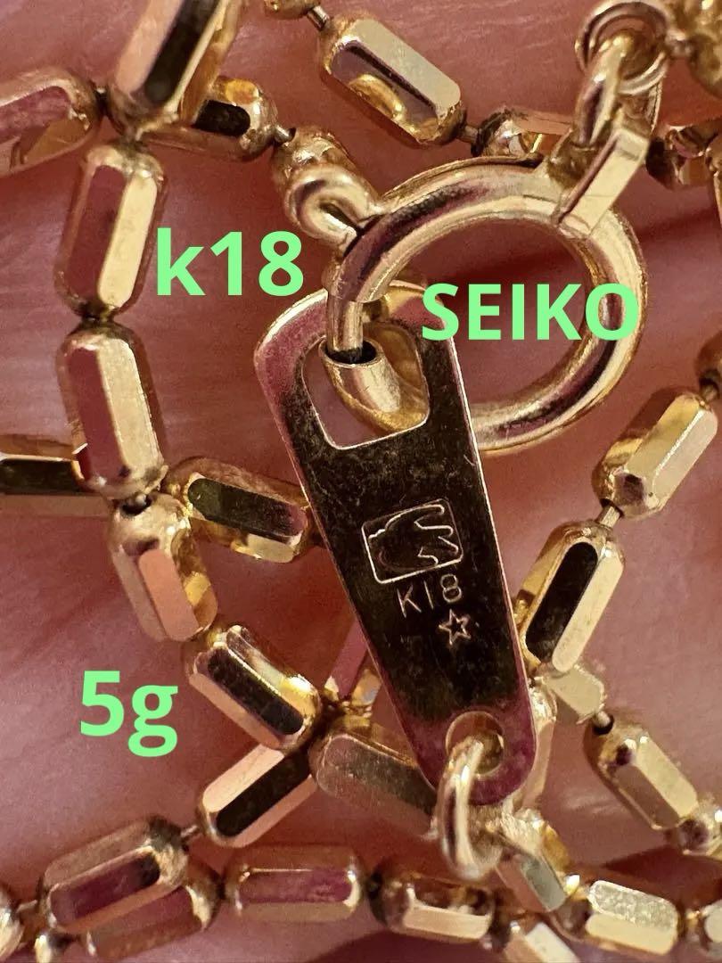 セイコージュエリー　k18 パルテノン　チェーン　ネックレス SEIKO