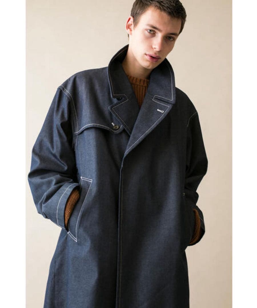 MONKEYTIME デニムツイルオーバーコート サイズ1M monkey time BEAUTY&YOUTH UNITED ARROWS