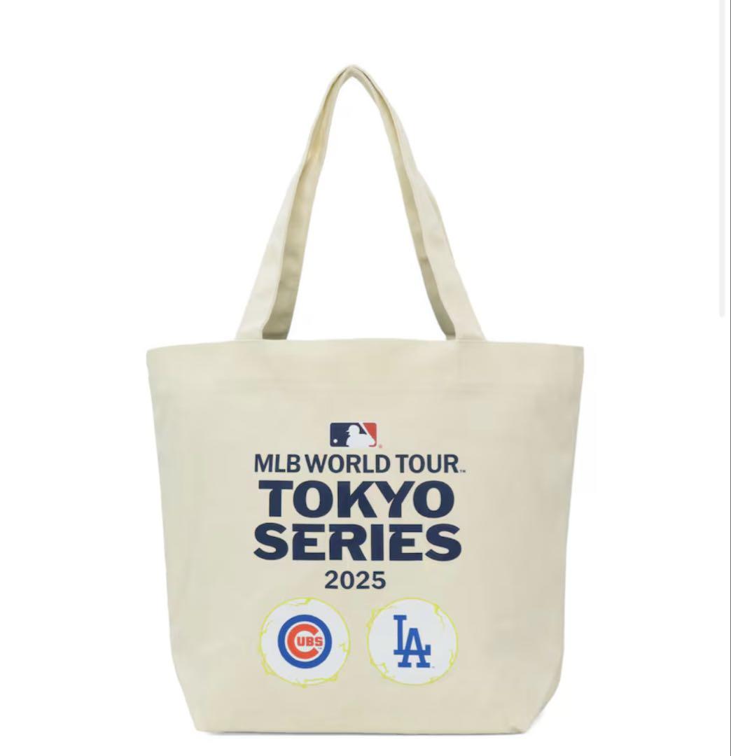 MLB TOKYO SERIES 2025 キャンバストート ネイビー