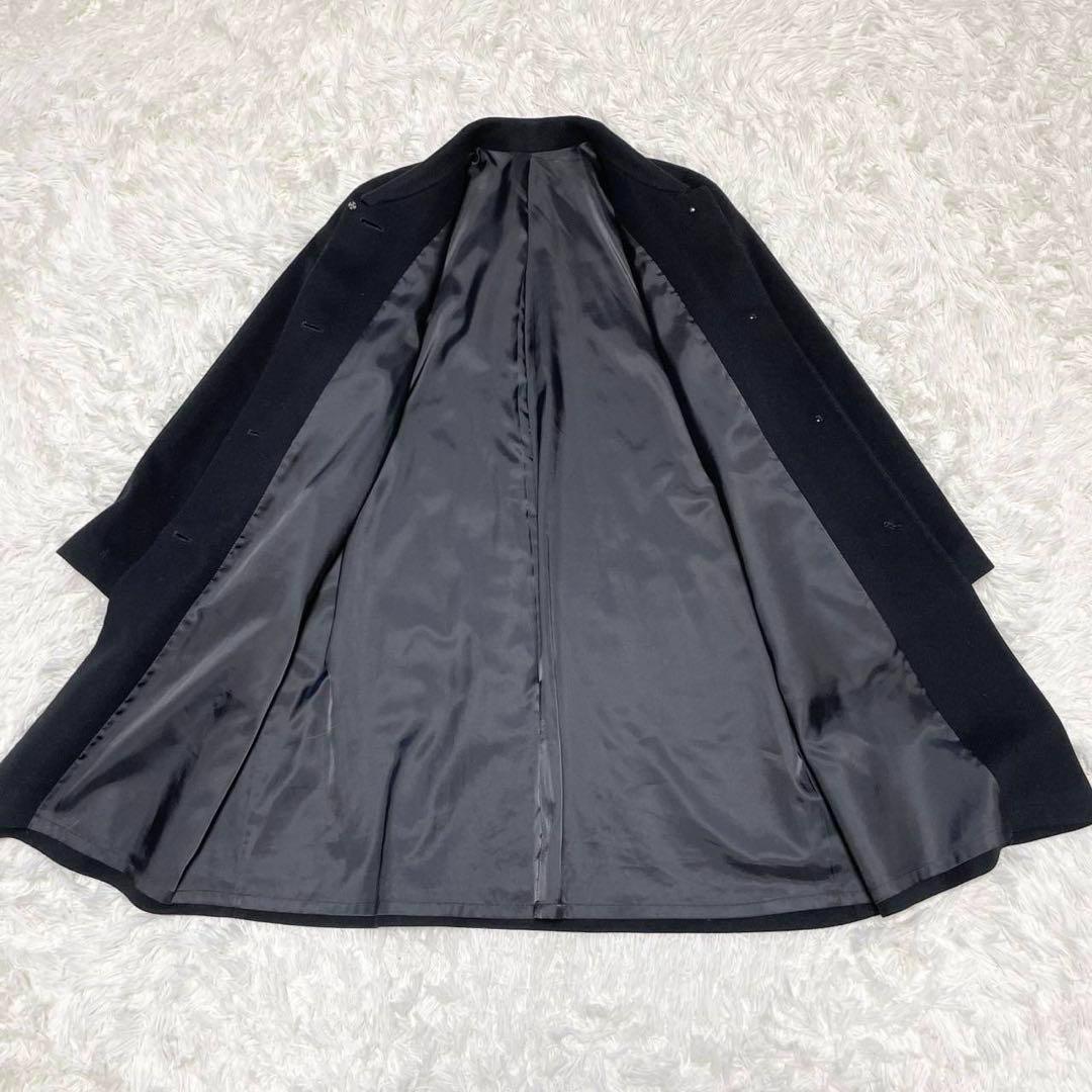 496【美品】Janni ロングコート チェスターコート カシミヤ100％ M 496【美品】Janni ロングコート チェスターコート カシミヤ100