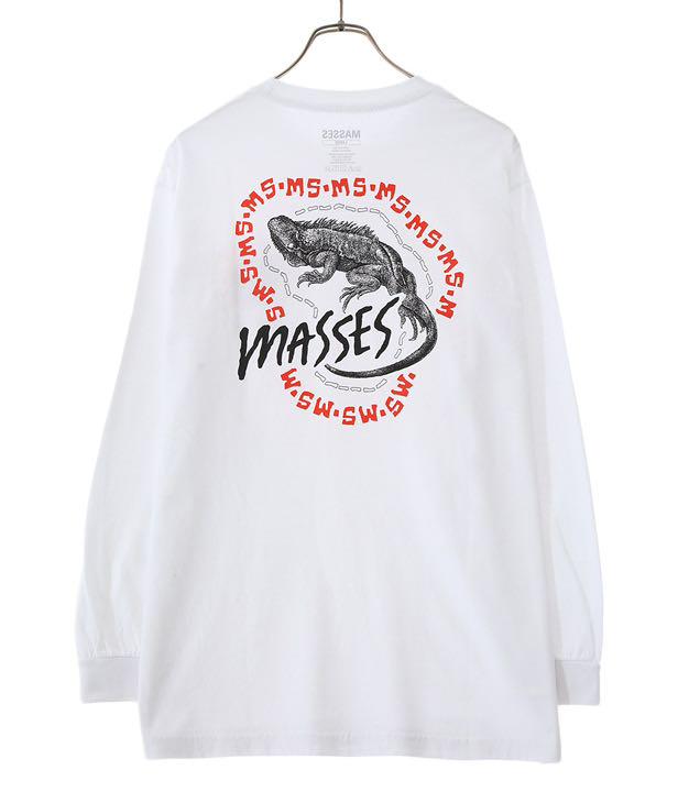 即納セール MASSES T-SHIRTS L S LIZARD VMdkb-m11824822007 低価品質保証