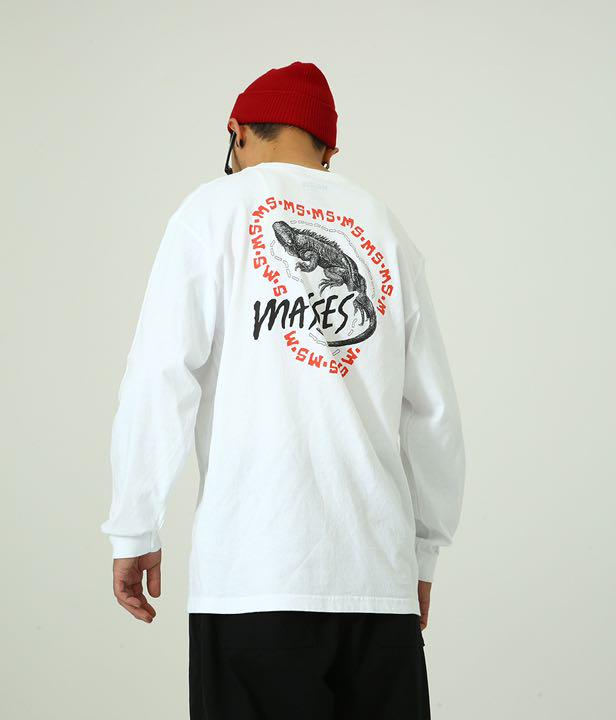 即納セール MASSES T-SHIRTS L S LIZARD VMdkb-m11824822007 低価品質保証