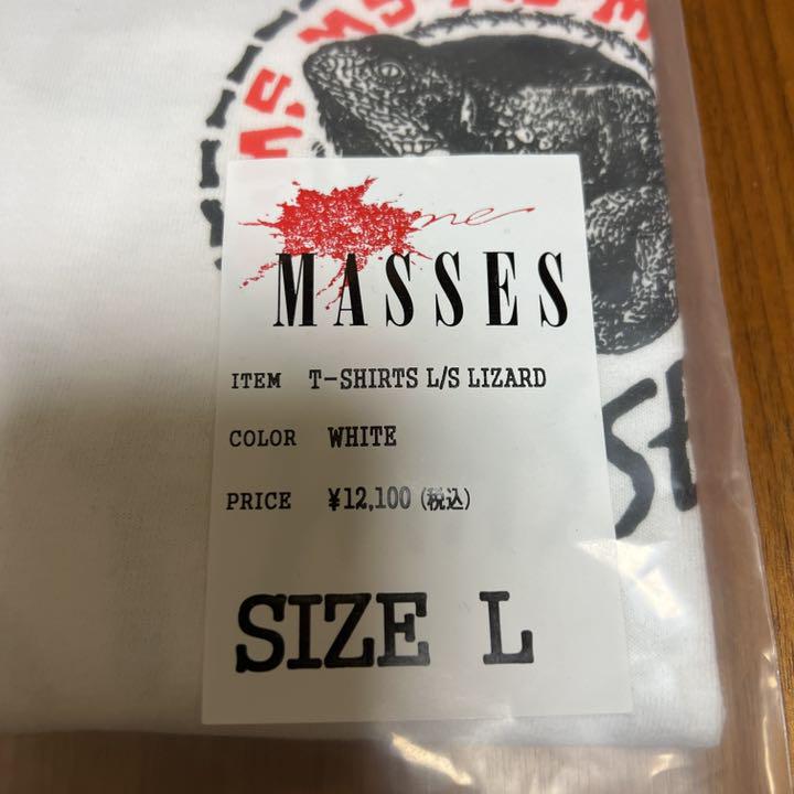 即納セール MASSES T-SHIRTS L S LIZARD VMdkb-m11824822007 低価品質保証