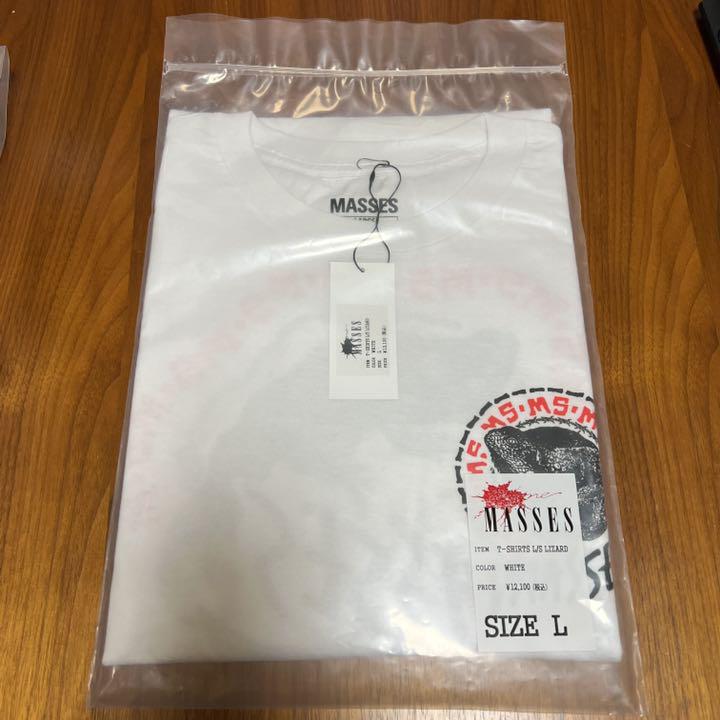 即納セール MASSES T-SHIRTS L S LIZARD VMdkb-m11824822007 低価品質保証