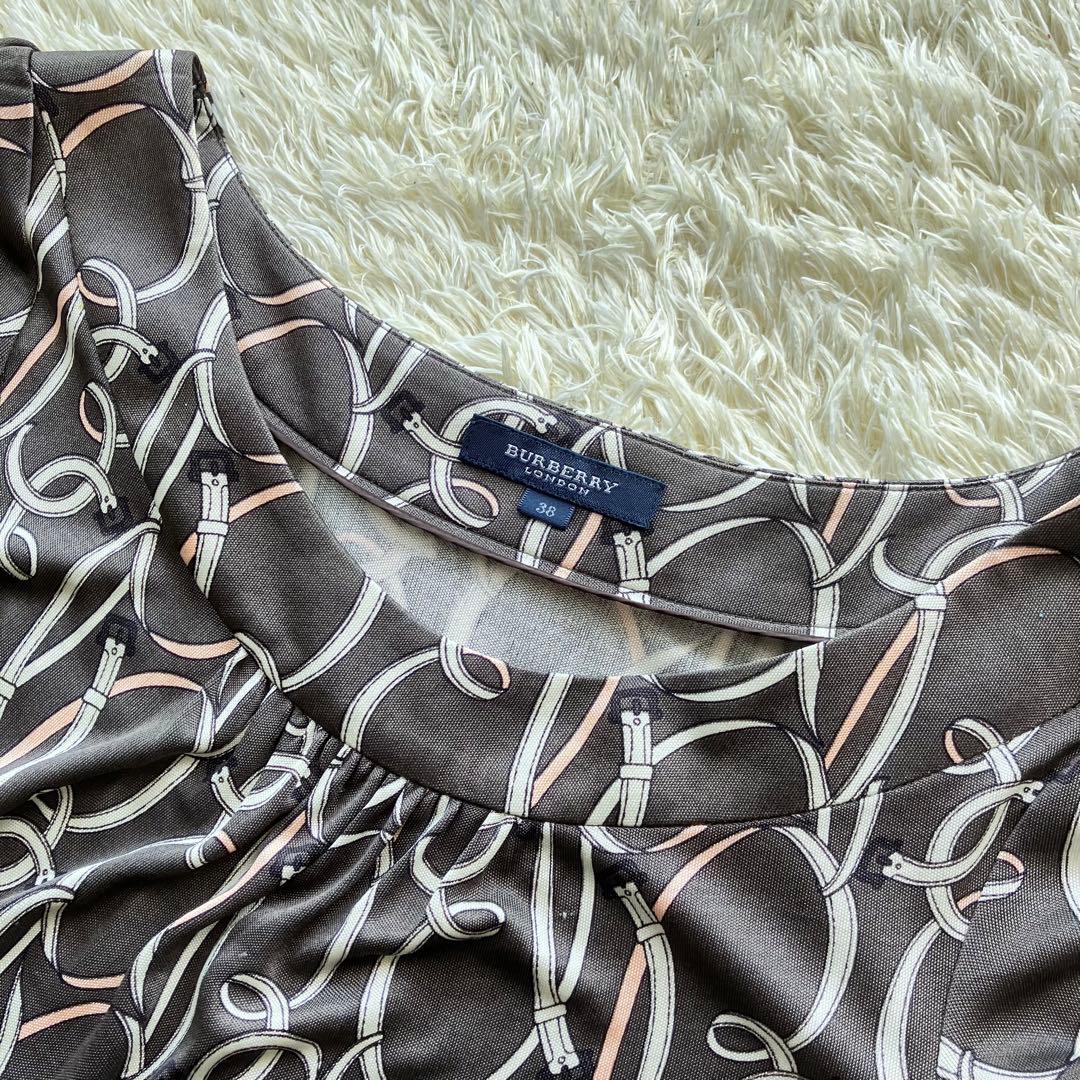 ディズニーコレクション バーバリーロンドン シルク100% ベルト柄