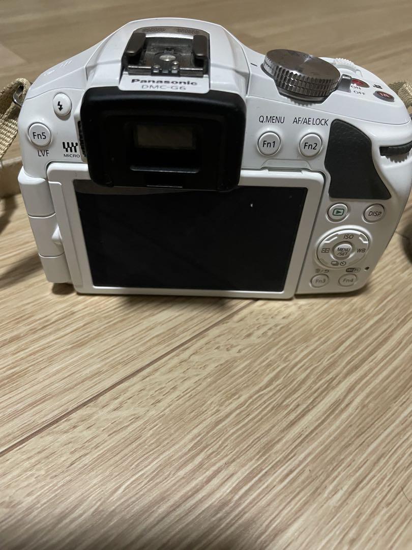 LUMIX G ミラーレスカメラ ホワイト DMC-G6 white