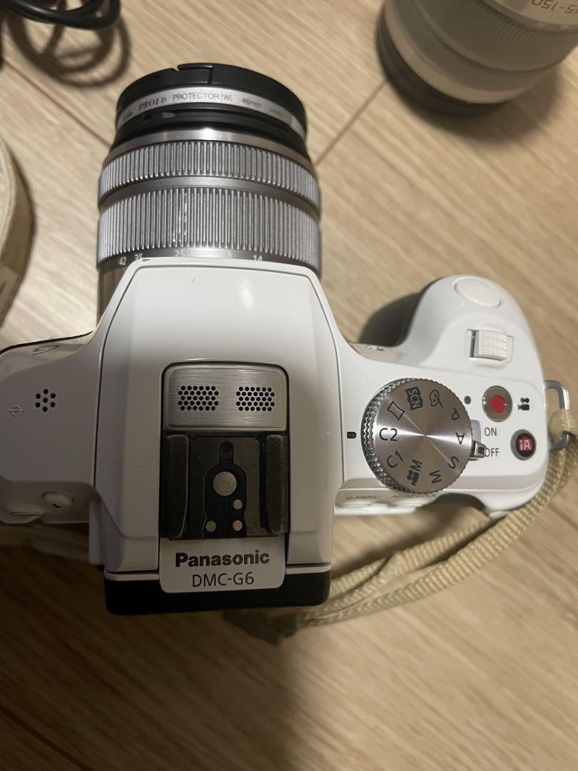 LUMIX G ミラーレスカメラ ホワイト DMC-G6 white