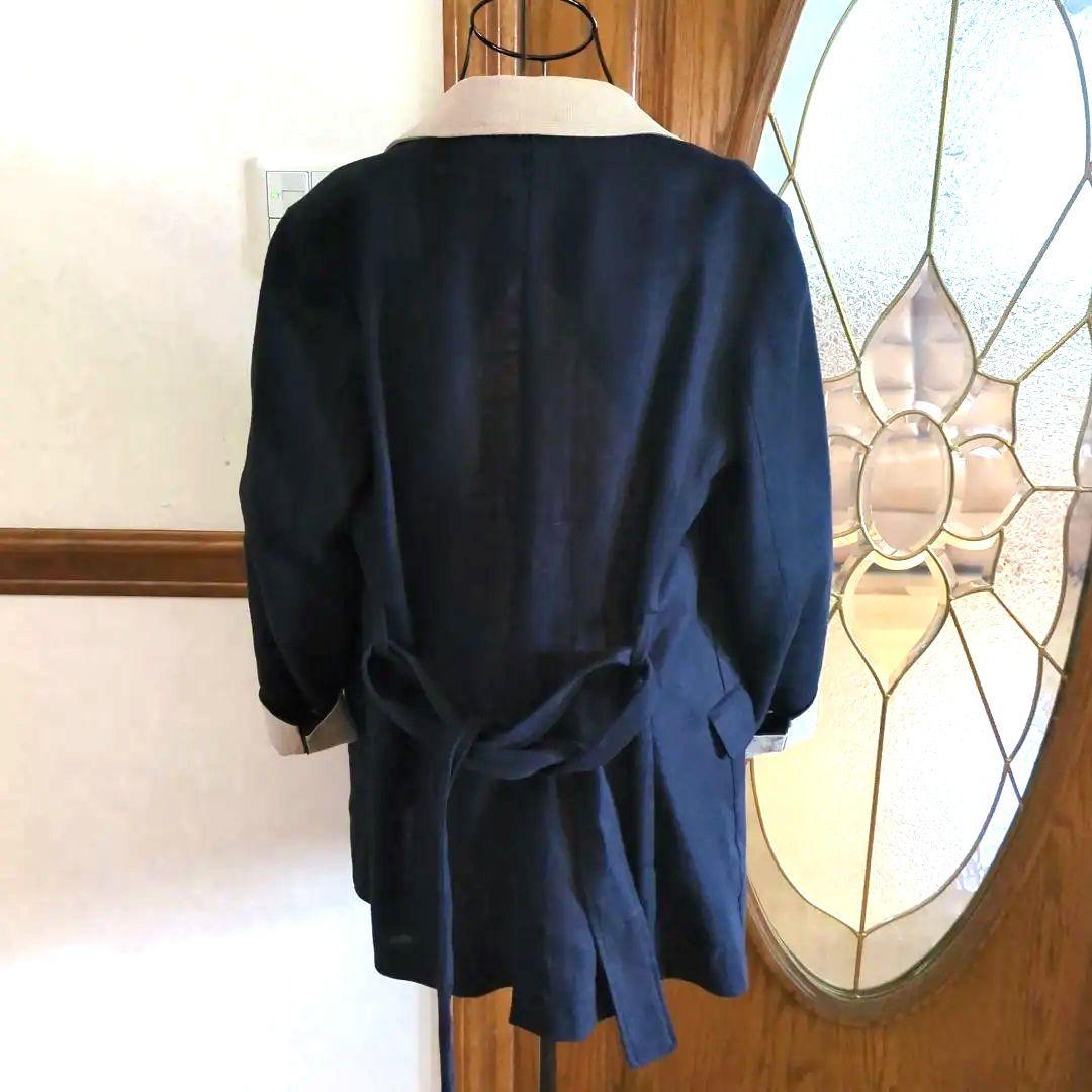 EZUMi ネイビー ダブルブレストジャケット ジャケット・アウター