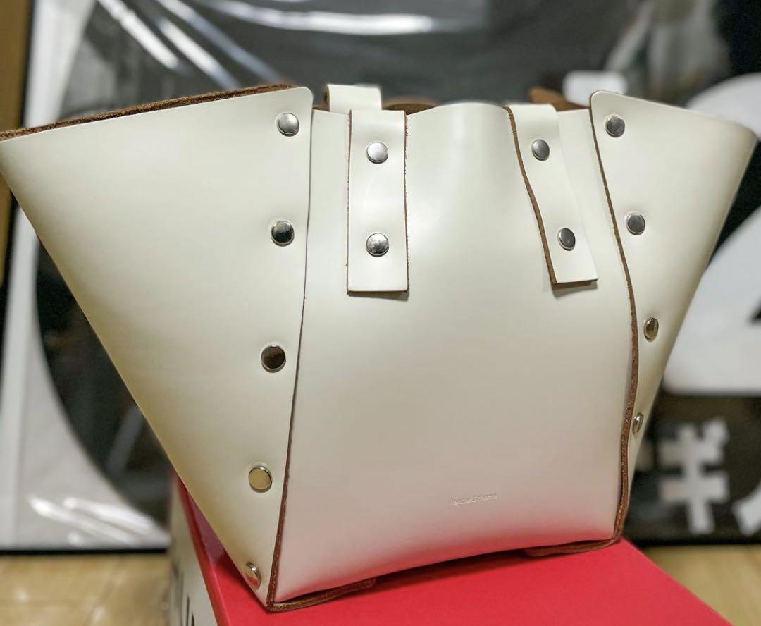 美品Hender Scheme assemble hand bag wide S