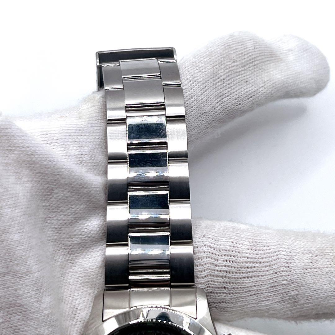 ✨美品✨　スイスミリタリーハノワ　エレガントクロノシリーズ　青文字盤　防水