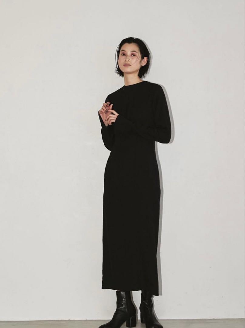 todayful Back open linen dress