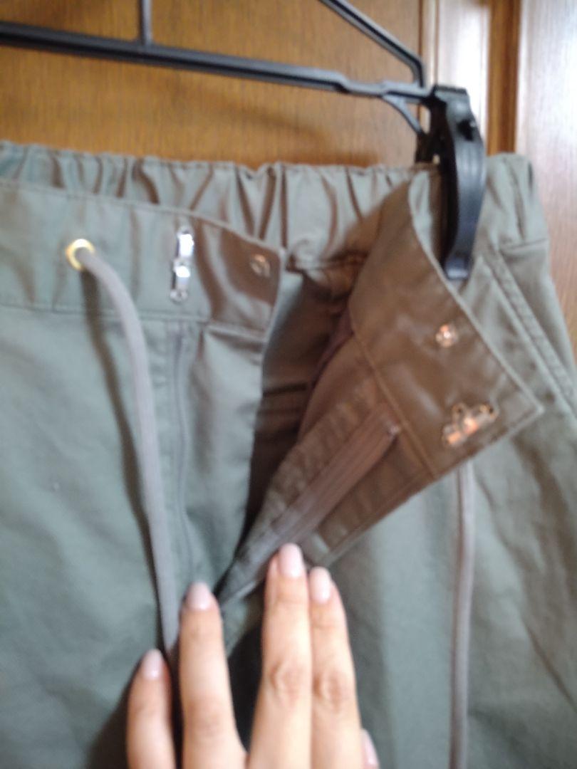【新品·再値下】BARNYARDSTORM  バンヤードストーム　裾ZIPパンツ