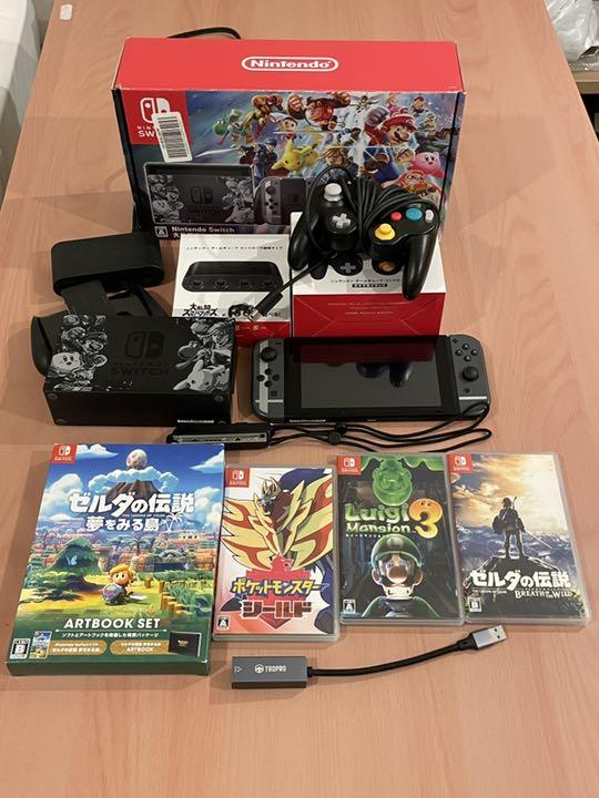 48%割引全品送料0円 任天堂スイッチ本体 ソフト4種 その他おまけ付き セールの時期に安く購入 ニンテンドースイッチ 本体+おまけ付き 家庭用ゲーム本体