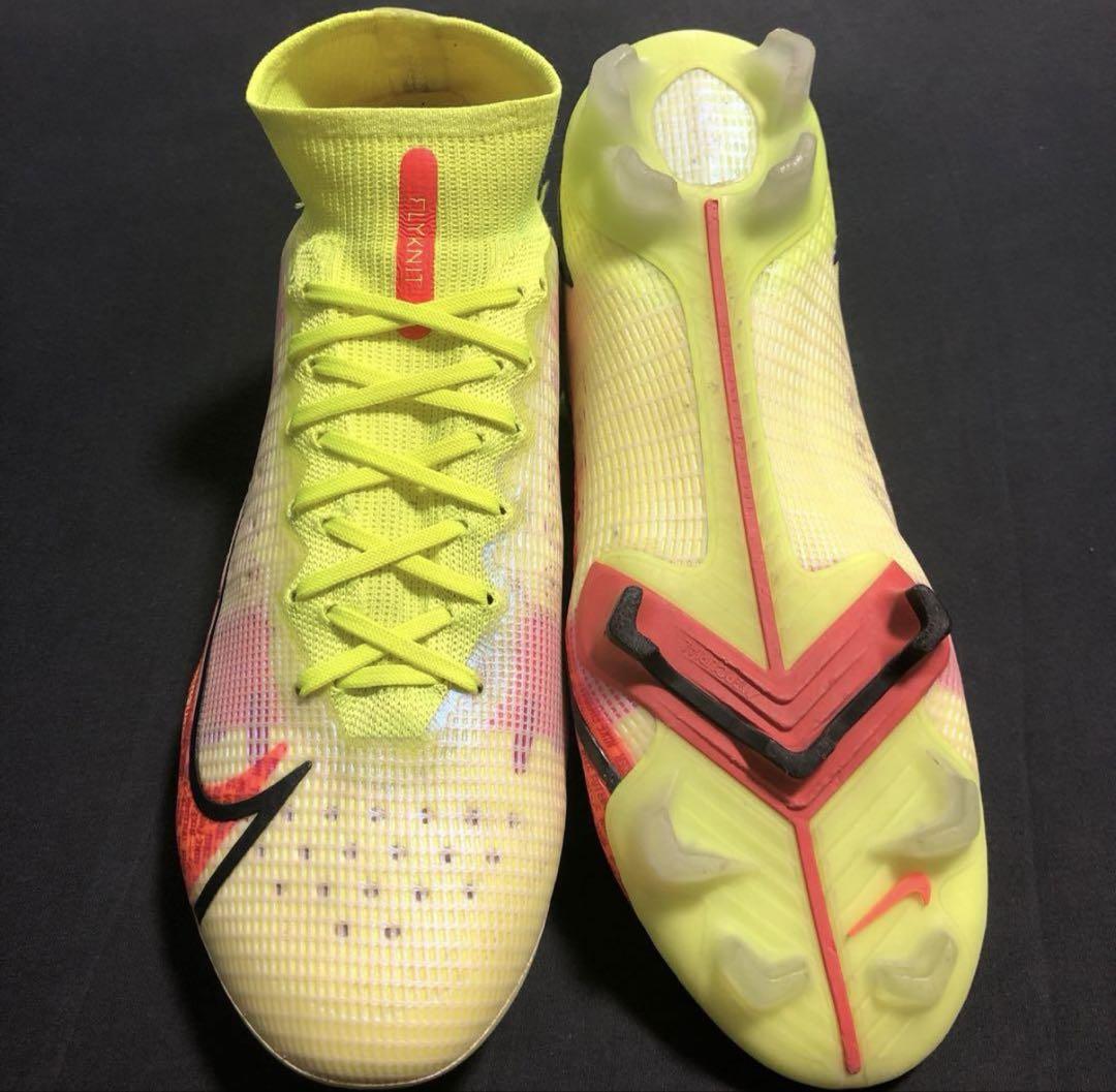 NIKE ナイキ マーキュリアル スーパーフライ FG(ブルー×蛍光