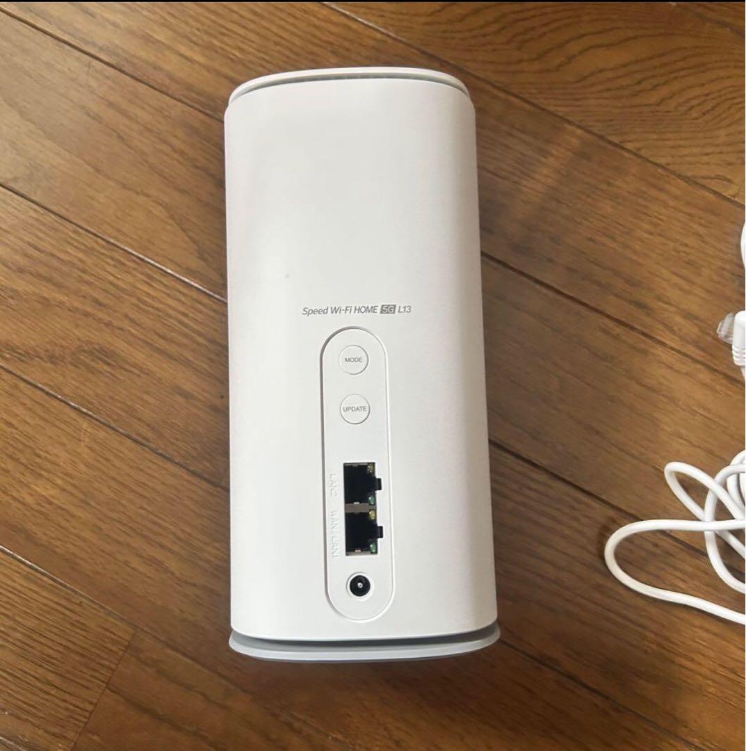 Speed Wi-Fi HOME 5G L13 ZTR02 ［ホワイト］