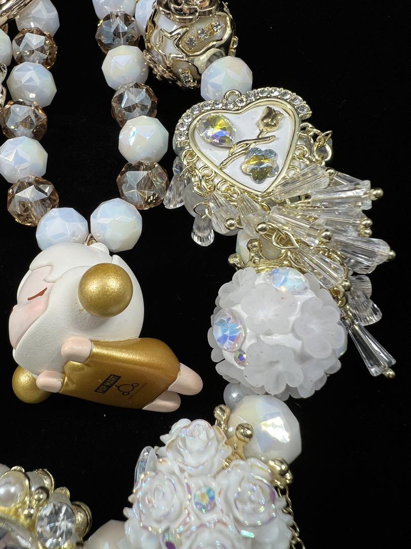 POPBEAN Skullpandaストラップ POPMART ハンドメイド15
